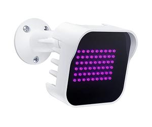 Tendelux Iluminador IR DI10 | Luz de inundación infrarroja de Rango Medio para cámara de Seguridad y Auriculares VR (con Adaptador de Corriente)