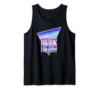 Tendencias Temporales Vaporwave Retro Look Camiseta sin Mangas