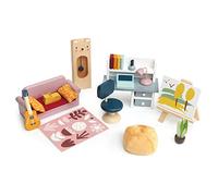 Tender Leaf Muebles de Muñecas: Sala de Estudio 43x15x14,3, de Madera, en Caja 26,7x9,7x21,2cm, 3+