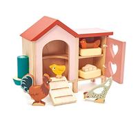 tender leaf toys Gallinero de Madera para casa de muñecas