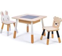 Tender Leaf Toys Mesa y sillas infantiles de MDF y madera