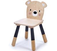 Tender Leaf Toys Silla infantil de madera Oso beige 30 x 30 x 48 cm