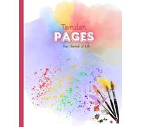 Tender Pages: Your Journal of Life Notebook with Bible Verses and Graphics for Adult, Teens and Kids| 110 Pages, 7.5 x 9.25" Notebook