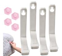 Tendi di foglio del , dispositivi di fissaggio in lenzuola - Pin per letti per letti pesanti Titolare 4x Set,Clip di fissaggio di fissaggio di bloccaggio al sicuro rimovibile con servizio pesante