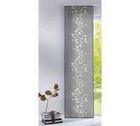 Tendril - Cortinas Modernas de Tela riel de Panel, 100% poliéster, 245 x 60 cm, Color Gris