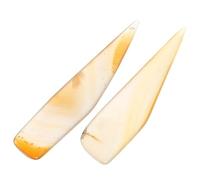 TENDYCOCO 1 Juego 2 Piezas Herramientas De Mantenimiento De Joyas Pulido De Joyas Bruñidor De Joyas a Mano Bruñidor De Ágata Afilada Bruñidor para Pulir Joyas Piedra Natural Oro y Plata Y Yo