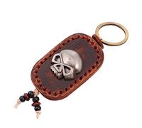 TENDYCOCO 1 Pc Llavero De Calavera Decoración De Halloween Llavero Calavera Llavero Retro Decoración De Calavera Llavero Portátil Llavero Sencillo Llavero Antiguo Suministros Manual