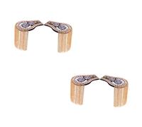 TENDYCOCO 4 Piezas Trajes de Hombre Hombro charreteras Borla hombreras con borlas Hombres Chaquetas Punk hombrera del Trabajador hombrera Sencilla Metal Ropa Pala Saco de los Hombres