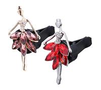 TENDYCOCO 6 Piezas clip de perfume de salida de aire encanto del clip de ventilación de aire del coche fresco de coche ambientador de salida de chica acortar