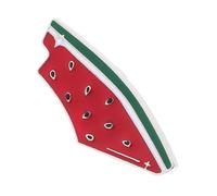 TENDYCOCO Broche Accesorios Palestina Pin Sandía Pecho Bandera Palestina Pin de Cuello de Roja Broche Sandía Broche Sandía Pin Pin de Solapa Aleación de zinc, 3.70X1.50X1.00CM, Zinc, Sin gemas