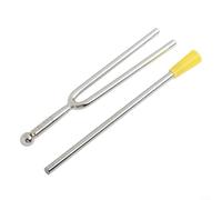 Tenedor de afinación A de 440 Hz, 1 paquete de afinador de instrumentos de acero inoxidable para guitarra de violín e instrumentos de cuerda, calibración de tono preciso, músicos y estudiantes