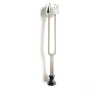 Tenedor de afinación de 128 Hz de acero inoxidable para terapia de sonido y curación de chakras, herramienta de vibración de grado profesional de aleación de aluminio para yoga, meditación y