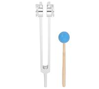 Tenedor de afinación de 68,05 Hz con martillo de madera, diapasón de sanación de sonido para aliviar el estrés, instrumento musical de sanación perfecta que proporciona un sonido claro