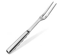 Tenedor de dos puntas Elite - Tenedores de cocina de 11 pulgadas, tenedor de trinchado, tenedor de parrilla resistente, utensilios de cocina de acero inoxidable, tenedor de carne, juego de tenedores