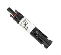 Tenedor de fusibles en línea del panel solar 25A impermeable del tenedor del fusible del picovoltio 1000V DC con la resistencia baja del contacto para los arrays solares