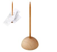 Tenedor para tarjetas, soporte para billetes tenedor para recibos Stabber - Organizador de pedidos con mandril para cheques, para papel con tenedor para billetes