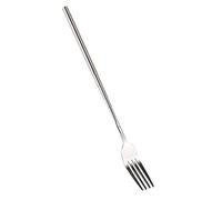 Tenedor telescópico BBQ Tenedor extensible de acero inoxidable Mango extra largo Cena Fruta Postre Salchichas Cubiertos Parrilla para el hogar Tienda
