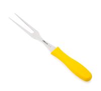 Arcos Serie 2900 - Tenedor Trinchante - Hoja de Acero Inoxidable NITRUM de 180 mm - Mango inyectado en Polipropileno Color amarillo