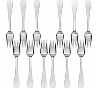 Tenedores Arroceros de Acero Inoxidable - Juego de Cubiertos - Vajilla para Paella - Cubiertos Marisco - Cubiertos Pescado - 20 cm (12)