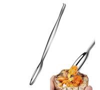 Tenedores de langosta, tenedores de acero inoxidable de , tenedores de de 8 pulgadas, tenedores de caracol, tenedor de aperitivo de degustación, tenedor portátil de ensalada de cóctel
