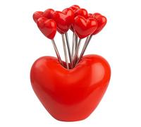 Tenedores Pequeños - Acero Inoxidable 10 Piezas | Herramienta De Calidad Alimentaria De Acero Inoxidable Con Forma De Corazón Reutilizable | Tenedores Para Embutidos De 10 Piezas Para Servir Aperitivo