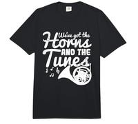 Tenemos los Cuernos y Las melodías - Funny French Horn Comfort Colors Adult Heavyweight T-Shirt