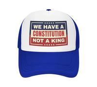 Tenemos una Constitución, Gorra de Malla, No King in America, Gorra de Camionero