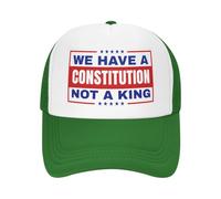Tenemos una Constitución, Gorra de Malla, No King in America, Gorra de Camionero