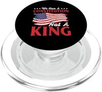 Tenemos una constitución, no un Rey - Anti-Monarchy Liberty PopSockets PopGrip para MagSafe
