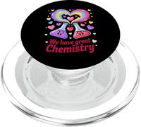 Tenemos una Gran química Ciencia Amor día de San Valentín PopSockets PopGrip para MagSafe