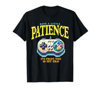 Tener Paciencia Soy de 16-bit Era Funny Arcade Gamer Joke Camiseta
