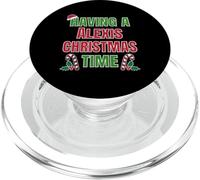 Tener un Nombre de reunión Familiar Alexis Christmas Time PopSockets PopGrip para MagSafe