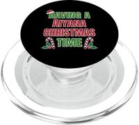 Tener un Nombre de reunión Familiar de Aiyana Christmas Time PopSockets PopGrip para MagSafe