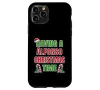 Tener un Nombre de reunión Familiar de Alfonso Christmas Time Carcasa para iPhone 11 Pro