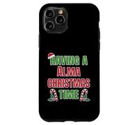 Tener un Nombre de reunión Familiar de Alma Christmas Time Carcasa para iPhone 11 Pro