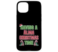 Tener un Nombre de reunión Familiar de Alma Christmas Time Carcasa para iPhone 15 Plus