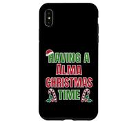 Tener un Nombre de reunión Familiar de Alma Christmas Time Carcasa para iPhone XS MAX
