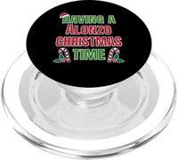 Tener un Nombre de reunión Familiar de Alonzo Christmas Time PopSockets PopGrip para MagSafe