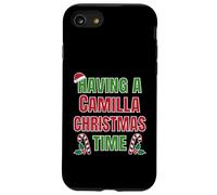 Tener un Nombre de reunión Familiar de Camilla Christmas Time Carcasa para iPhone SE (2020) / 7/8