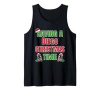 Tener un Nombre de reunión Familiar de Diego Christmas Time Camiseta sin Mangas