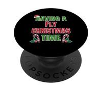 Tener un Nombre de reunión Familiar de Navidad con Mosca PopSockets PopGrip Adhesivo