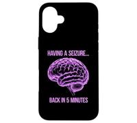 Tener una convulsión en 5 Minutos Carcasa para iPhone 16 Plus