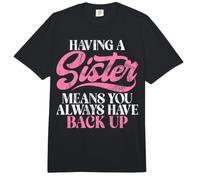 Tener una Hermana Significa Que Siempre Tienes una Hermana de Respaldo Comfort Colors Adult Heavyweight T-Shirt