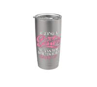 Tener una hermana significa que siempre tienes una hermana de respaldo Vaso térmico de acero inoxidable de doble pared
