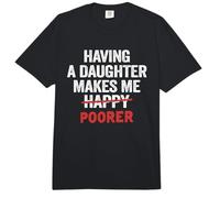 Tener una Hija me Hace más pobre papá Padre Hombre Comfort Colors Adult Heavyweight T-Shirt