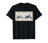 Tenere T7 Adventure Vintage Motocicleta Legendary Blueprint Camiseta