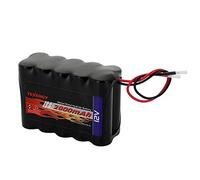 Tenergy NiMH Battery Pack 12V 2000mAh High Capacity Rechargeable Battery w/Bare Leads Replacement Battery Pack for DIY, Medical Equipments, LED Light Kit, RC Models, Portable 12V DC Devices and More