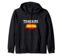 Tenerife Bandera de España Sudadera con Capucha