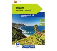 Tenerife: Mit San Cristobal und Santa Cruz. Touren für Wanderer, Biker und mehr! Wetterfest und leicht lesbar (Outdoor maps Spain)