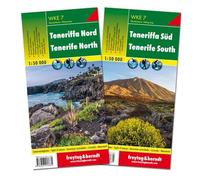 Tenerife norte y sur 1:50.000 (2 mapas) (Wander Karte)